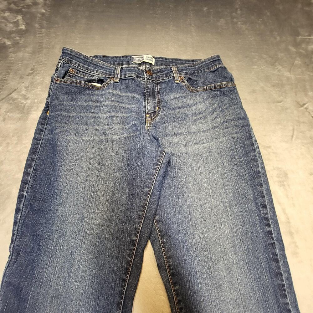 Levis Jeans Womens 10 Blue Medium Wash Modern Bootcut Stretch Denim Pockets - Picture 2 of 9